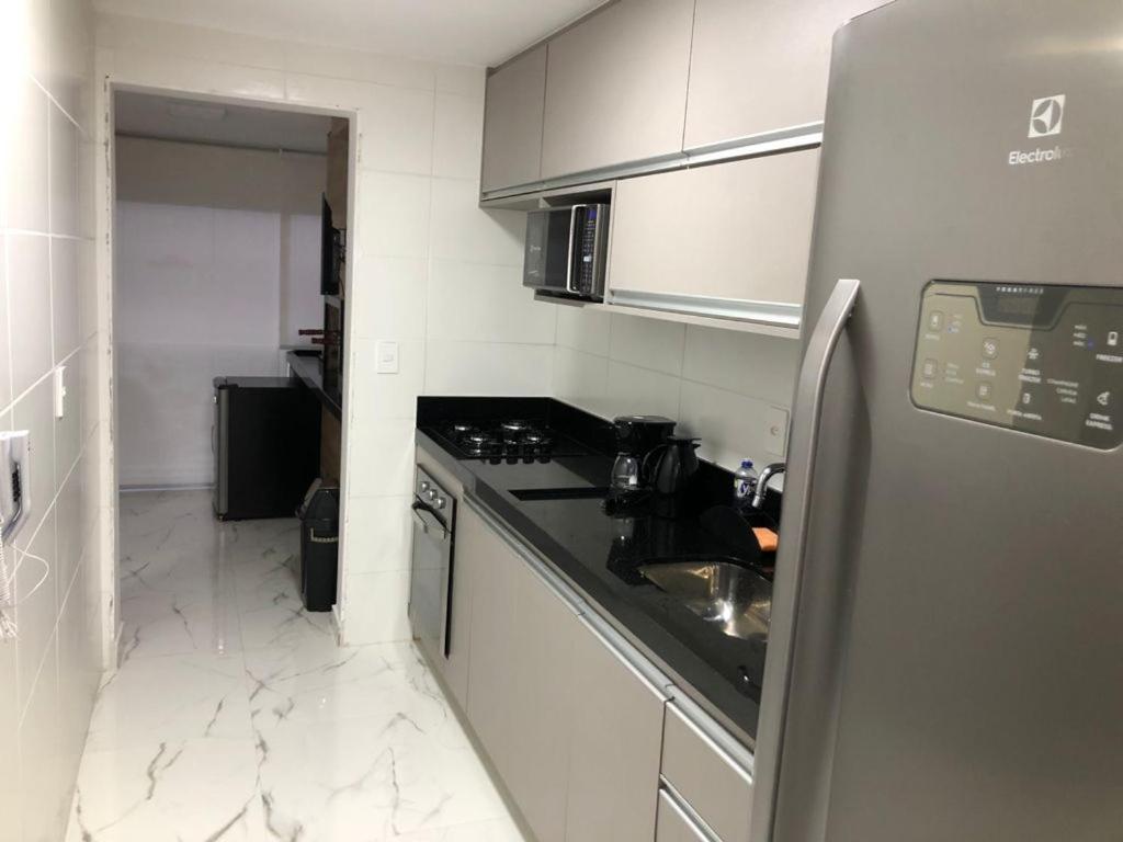 Maravilhoso Apartamento Vista Mar Enseada Guaruja Ngoại thất bức ảnh